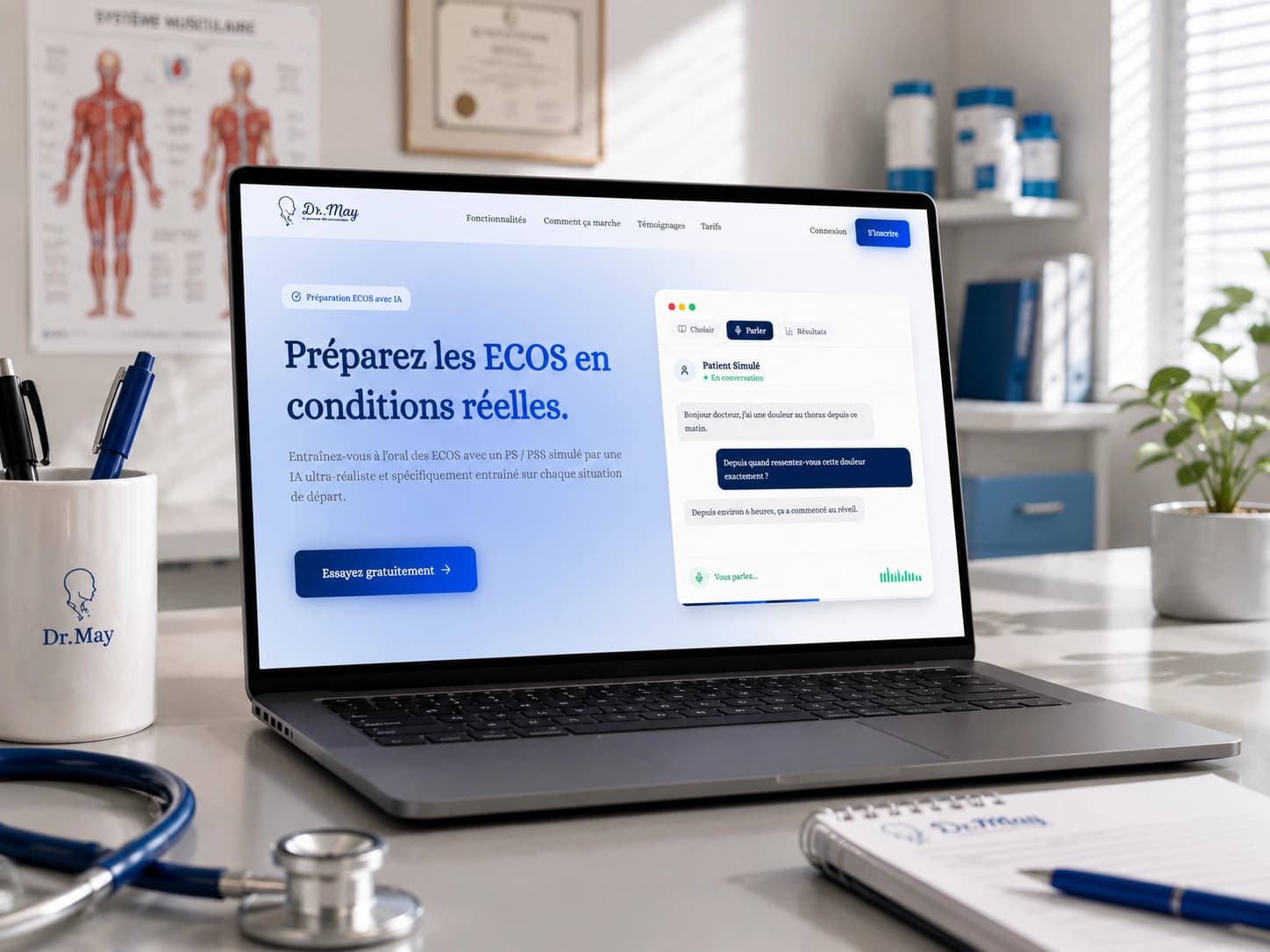 Dr. May project by Soleno studio