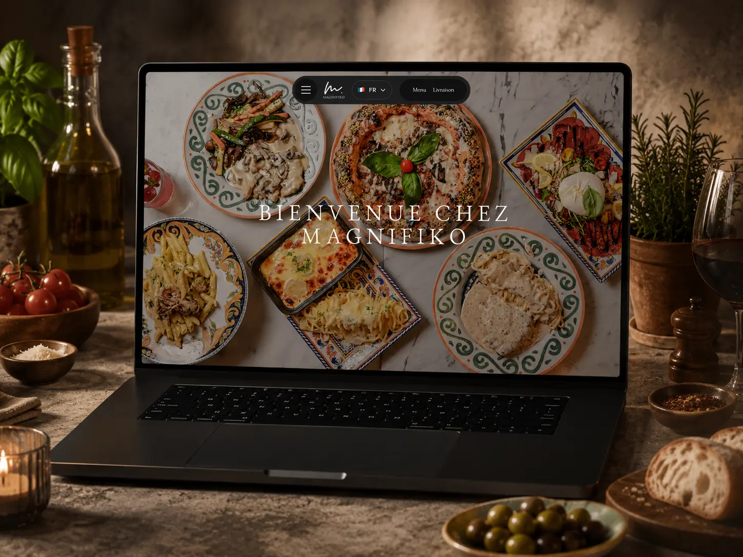 Magnifiko project by Soleno studio